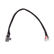 1 Pcs Power Jack Harness Cable & 1 Pcs Top Cpu Cooling Fan Notebook Cooler Radiator
