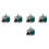 5X Sostituzione ThumbStick del Modulo Sensore Analogico 3D per Controller  ONE Elite Series 2 1