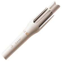 (US plug, White) Automatic Curling Iron - 32mm Barrel Anti-Scald Ceramic Hair Curler, Negative Ions for Smooth Curls