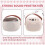 Kids Karaoke Machine, Draagbare -Luidspreker met 2 Draadloze Microfoons Beige-Wit 6