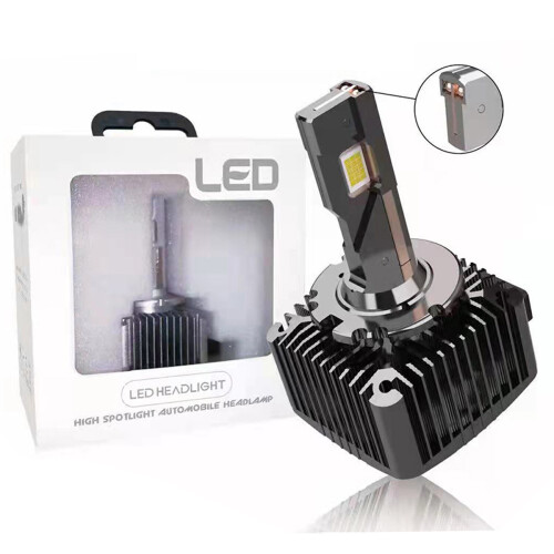 D1S LED-pærer rør Plug and Play tågelygte 1 stk. 2