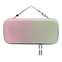 For 2 Carrying Case Portable Hard Shell Travel Pouch Protective Bag for Console & Accessories D