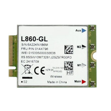 Módulo 4G de Placa WWAN L860-GL para X1 7th 8th X1 Yoga 4th T490 T14 P14s T14s X13 P15s T15g 01AX796