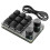 One Handed  Keyboard Programmable Mechanical Gaming Keyboard 9 Keys RGB Macro Keyboard with Dual Knobs 1