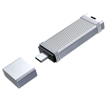 Przenośny Dysk Flash Typu C O Dużej Prędkości, Zewnętrzna Pamięć Typu C, 64 GB, Metalowy Dysk U do Komputera