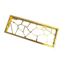 H60 Hollow Aluminum Keyboard Case Protective Shell 60% Keys Layouts for MAD60 WIN60 Keyboards Gold
