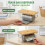 (Medium) Stackable Trash Bag Dispenser with Bamboo Lid, Under Sink Garbage Bag Holder Organizer for Kitchen & Laundry Storage 3