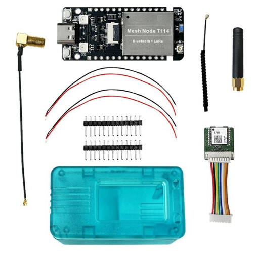Mesh Node T114 Meshtastic Tracker NRF52840 SX1262 LoRaWAN for  BLE WiFi Positioning Devboard Low Power 863-928mhz