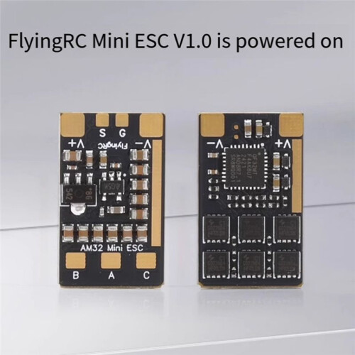 AM32 ESC 40A 32-Bit Electronic Speed Controller 6-30V, 2-6S Support, Sine Wave Startup for FPV Drone and RC Car 1