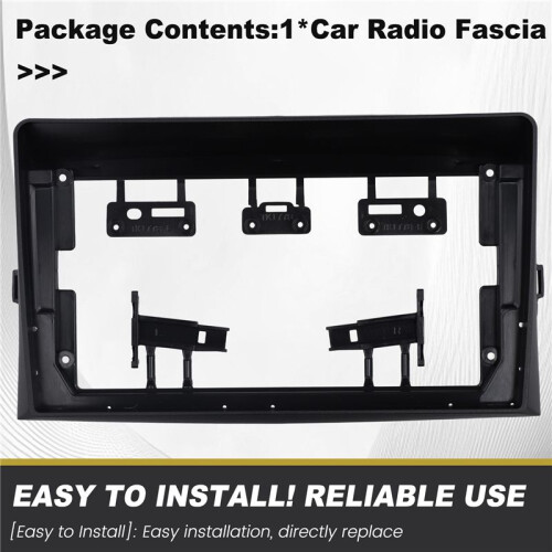 Adaptador de Painel de Carro de 9 Polegadas para Rádio Android Kit de Painel de Montagem para   Spacio 2001-2007 LHD 2
