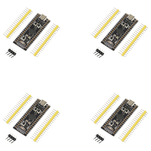 4X STM32F411 Development Board, STM32F411CEU6 STM32F4 Learning Board, Support for MicroPython/ Programming