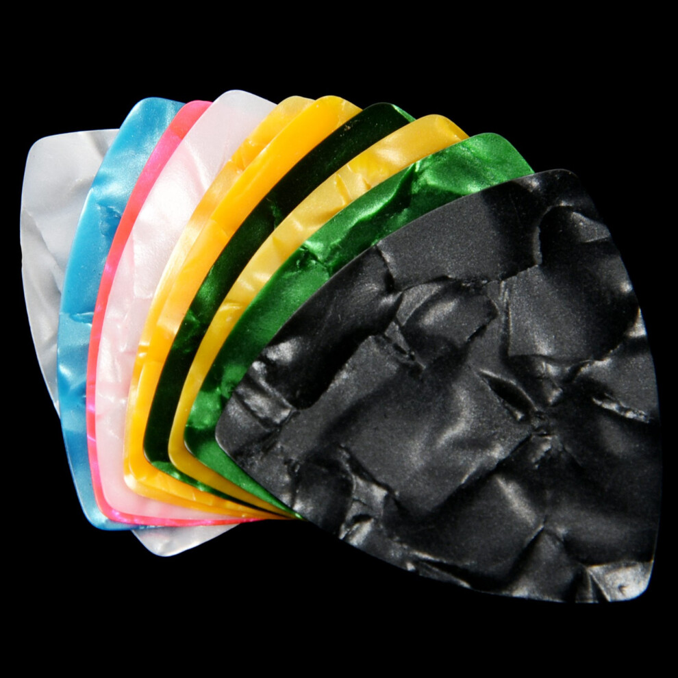 50Pcs Acoustic/Electric Guitar Picks Plectrums 0.46Mm - Assorted Color 6134220694443