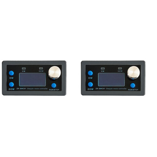 2X 42 57 Stepper Motor Controller Positive and Reverse Angle Pulse Speed Control Board PLC Serial Communication