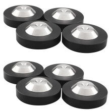 Hifi Audio 8 Pièces Haut-Parleur AMP DAC CD Coussin de Base à Pointes Les Pieds D'Isolation Améliorent Le Son 39X13mm
