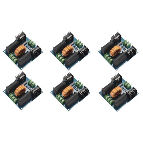 6X ZVS Driver Board ZVS Induction Heating Circuit DC12-30V Zero Voltage  Power Supply Driver Board