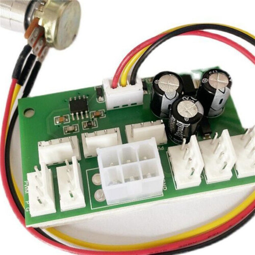 5X Computer Case Miner Controller Velocità Della Ventola Hub Della Ventola Un 8 Canali PWM Controller 1