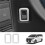 For  Alphard/Vellfire 40 Series 2023+ Stainless Steel Third Row Hook Frame Interior Trim Accessories Silver 4