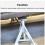 Universal Jack Adapter, Alignment With Side Welding Seam Ensures Precise Lifting, Durable Rubber Construction Offers Durability  Scratch-Free 2