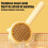 Pet Comb, Grooming Brush with Release Button, Pet Massage Brushes, Self Cleaning Slicker Comb (Yellow) 4
