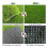Chicken Nesting Box Pads for Laying Eggs with Vegetable Skewer String Feeder, Washable Nesting Pads for Chicken 6Pcs 4