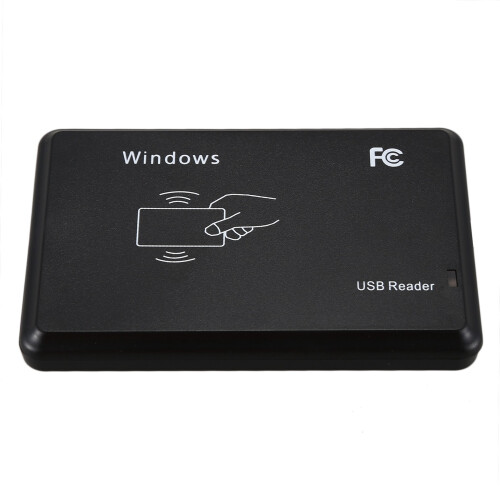 2X USB RFID DeskTop ID Card Reader Contactless Card Reader 1
