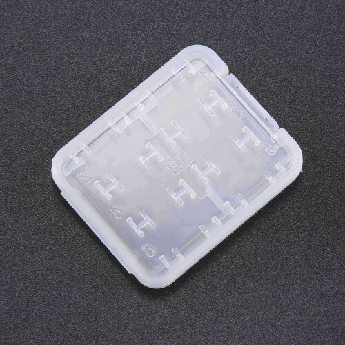 2X Eight in One Plastic Micro- SDHC TF MS Memory Card Storage Case Box Protector Holder 1