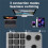 USB Programming Custom Macro 12 Keys 4 Knobs RGB BT Mechanical Keyboar Gaming Keypad Mechanical Hotswap Macropad B 7