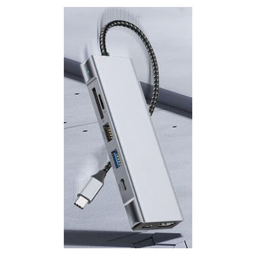 USB Hub with Disk Storage Function M.2  NVME SSD Enclosure Type C to -Compatible Docking Station 2