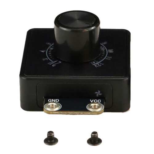 2-Pins Draadventilator -Snelheidsregelaar 12V24V Warmteafvoer DIY Computer Waterkoeling Pomp Step-Down Hub Module A 1