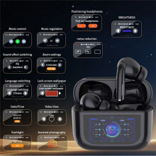 In-Ear Earphone G4 Color LED Earphone ANC+ENC Single Mark Noise Cancellation Stereo Wireless Earphone B