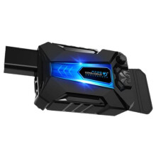 COOLCOLD AED5 Laptop Cooler USB Air Cooler External Extractor Cooling Fan Laptop Usb Silent Side Suction Radiator Glare