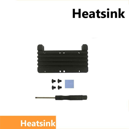 Aluminum Heatsink Case for Raspberry Pi Zero 2W Enhanced Cooling Durable Protection for PI0 2W Models 2
