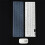 2X Set Tastiera Wireless Sottile Bianca + Mouse Ottico Wireless per PC E Laptop 6