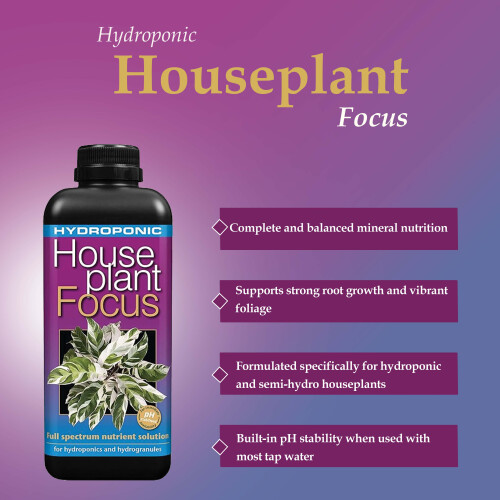 Hydroponic Houseplant Liquid Fertiliser 1L 1
