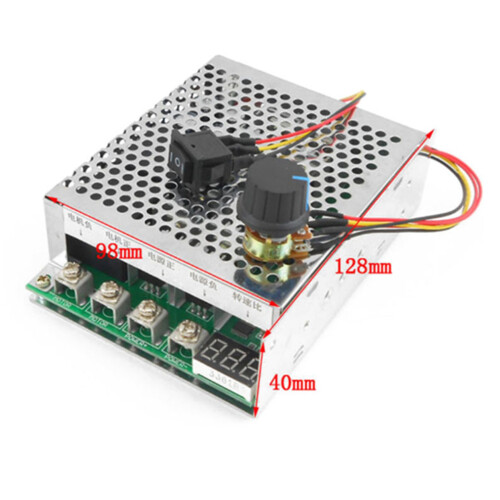 3X  10-55V 100A 3000W Motor Speed Controller Reversible PWM Control Forward and Reverse Controller 2