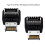 2X Computer Moederbord Type-E USB 3.1 Type-E Interface 90 Graden Stuurelleboog voor Type-C GeïNstalleerde Adapter (PH74A) 4