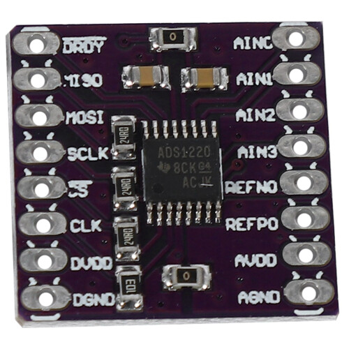 3X Cjmcu-1220 Ads1220 Adc I2C 24 Bit Ein / D  mit Geringem Strom Verbrauch 2