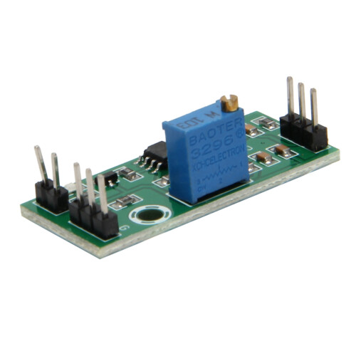 9Pcs LM393 3.5-24V Voltage Comparator Module with LED Indicator High Level Output Analog Comparator Control 2