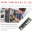 2X I/O Shield Back Plate for B250C B75 12USB B75 8USB Mining Motherboard IO Baffle Chassis Bracket 4