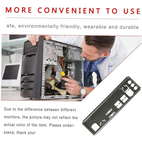 2X I/O Shield Back Plate for B250C B75 12USB B75 8USB Mining Motherboard IO Baffle Chassis Bracket