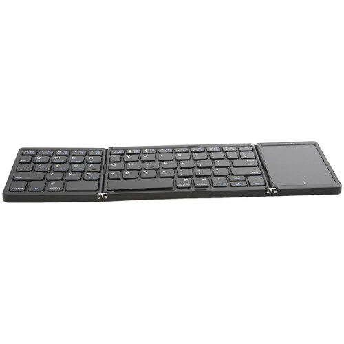 Foldable  Keyboard for Travel, Tri-Folding Wireless Portable Keyboard with Touchpad for  Ally Game Handheld 2