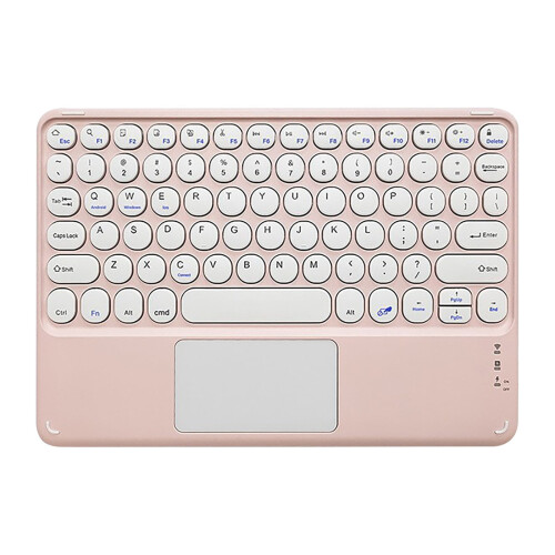 Wireless Bluetooth keyboard with touchpad 10 inch ultra-slim