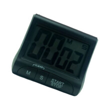 Black Electronic Kitchen Timer with Large Display
