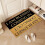 Bathroom Mat Runner 40 x 60 cm Absorbent Anti-Slip Polyester 5