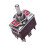 DPDT Toggle Switch 3-Position ON/OFF/ON 250V 15A 6-Pin 2