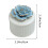 Blue Ceramic Storage Jar with Lid – Hand-Painted Jewelry 3