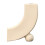 White Ceramic Vase 13 x 15.5 cm 2
