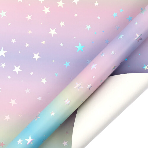 Striped Wrapping Paper Roll 17 x 120 in
