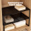 Metal Stackable Cabinet Shelf with Grid Panel Black 5