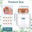 50ml Clear Glass Bottles with Cork Stoppers (12 Pack) 2